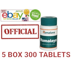 Rumalaya Himalaya OFFICIAL USA 5 Box 300 Tablets Joint Health Bones ache Exp2024 825859, 5개, 300정