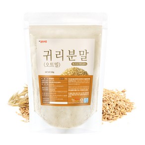 갑당약초 볶은 귀리 분말 가루 1KG 오트밀, 3개