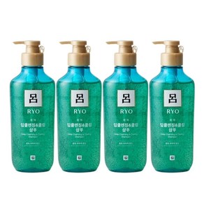 려 청아 딥클렌징&두피 샴푸 550ml, 2개