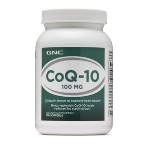 GNC CoQ-10 100mg 소프트젤, 120정, 1개