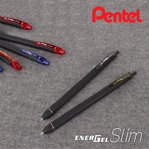 펜텔 에너겔 슬림 Energel Slim 노크식 볼펜 0.5mm 0.7mm (BLN435R1 BL437R1)