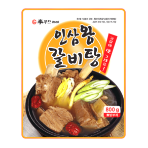 이푸드 인삼왕갈비탕 800g, 1개