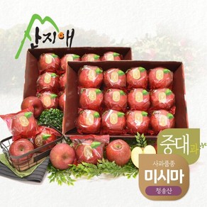 산지애 햇사과 미시마 6kg (3kg*2박스), 2개