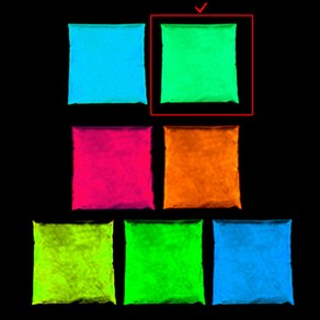 국내배송 초고휘도 그린 100g 야광가루 분말 파우더 안료 과학 영재과학사