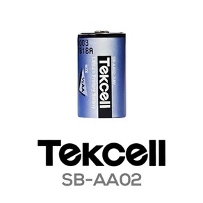 텍셀 Tekcell SB-AA02(1/2AA) 3.6V TC, 1개, 1개입