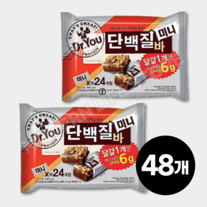 닥터유 단백질바 미니 간편사이즈 운동전후 프로틴바 식사대용 견과바, 337.5g, 2개