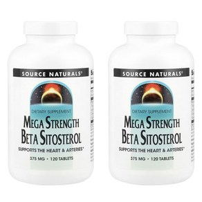 소스내츄럴스 메가 스트랭스 베타 시토스테롤 375mg 타블렛, 120정, 2개