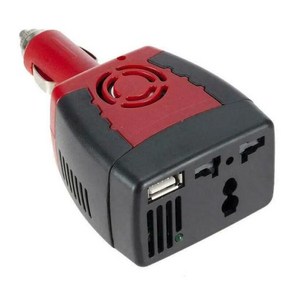 차량용 전원 인버터 담배 라이터 충전기 USB 12V DC에서 220V AC 컨버터 어댑터 150W, 1개