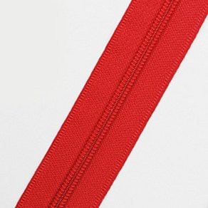 지퍼 쟈크 부자재 5호 롤지퍼 지퍼머리 1Y 90cm, 5호_롤지퍼(90cm)-레드(519), 1개