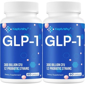 GLP-1 Suppot  GLP-1 Supplement GLP Suppot Coe with Synbiotics Hops Extact Eiocitin Suppot GL, 60 Count (Pack of 2), 2개