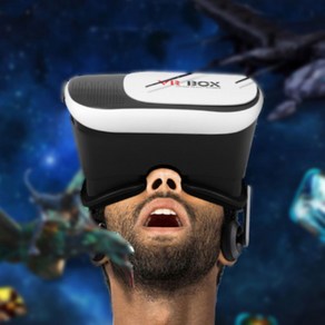 스마트폰 VR안경 가상현실체험 3D영상 입체영상 홈씨어터, 1개, 상세페이지 참조