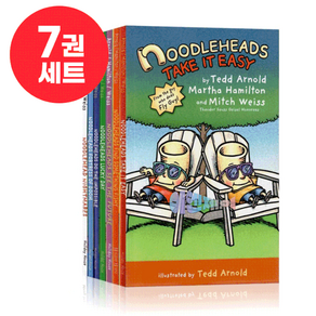 [이엔제이] 국내 발송 누들헤드 영어원서 세트 (컬러코팅 재질) Noodleheads, 7권 세트