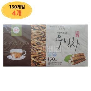 본비 우엉차, 150g, 4개, 150개입