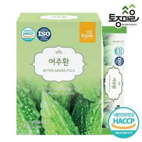 [토종마을] HACCP인증 국산 여주환 30스틱 (3gx30포), 1개, 3g