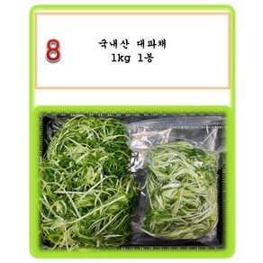 [그린아이팜] 전처리제품 신선야채, 008 대파채 1kg, 2개