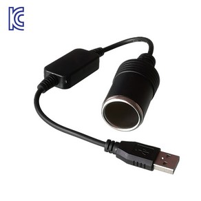 발통마켓 5v 12v 변환 시거잭 USB 변환기 컨버터 전원케이블 승압 케이블