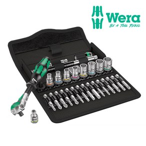 Wera 베라 스피드 라쳇 소켓 렌치 세트 004016 8100 SA 6