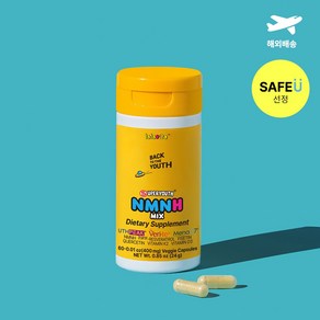 라라비타 NMNH Mix 400mg 베지 캡슐 - 슈퍼유스, 1개, 60정