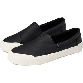 탐스 TOMS 슬립온 스니커즈 블랙 매트 캔버스 6 B M 1750778