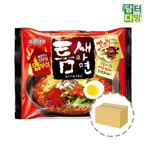 틈새라면 빨계떡 120g, 40개