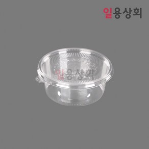 [ILYONG] 원형 반찬용기 DS-372 120파이 중 600세트 투명, 600개