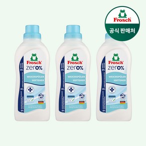 [매일 배송] 프로쉬 독일 섬유유연제 제로 750ml 단품, 3개