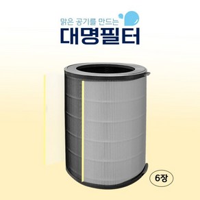 국내산 위닉스프라임 APRH833-JWK 필터세이퍼 6매, 단품, 1개