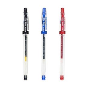 동아 파인테크 0.4mm 볼펜 필기구, 적색, 1개