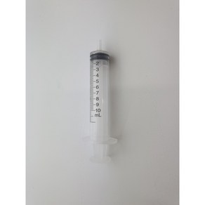 주사기 10ml 실험용 일회용 주사기 (무침)