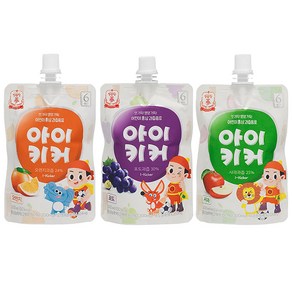 아이키커 오렌지 포도 사과 100ml, 1개