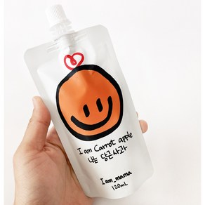 [나는당근사과]100% 저온착즙 당근사과즙 당근사과주스 아기주스, 120ml, 30개