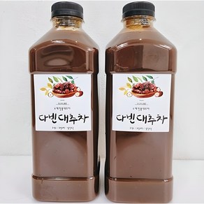 걸죽한 카페 수제대추차 진한대추즙 970ml