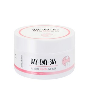 위시포뮬러데이 데이 365 올인원 부스팅 패드 마스크 (28Pads)/매일매일 프리미엄 패드마스크(각질 진정 영양 보습관리) 1개월용/쓱쓱 문지르면 끝 귀찮이즘 패드마스크, 1개