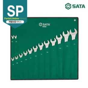 [사타/SATA] 콤비네이션 렌치 세트(14PCS INCH) 09069, 1개