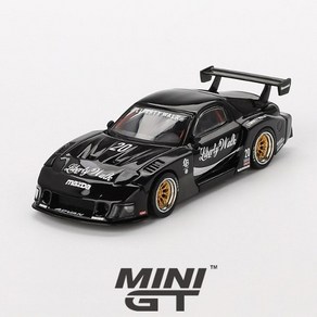 미니지티(785) 1:64 마쯔다 RX7 LB-슈퍼 실루엣 리버티웍크 - 블랙