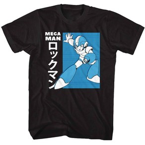 ROCKPANDA Mega Man Jpn 반팔티