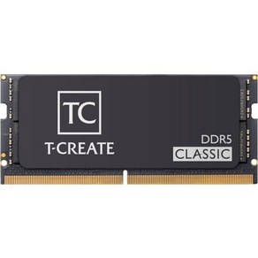 TEAMGROUP 팀 그룹 T-클래식 DDR5 SODIMM 2x32GB 5600MHz (PC5-44800) CL46 하이닉스 IC 노트북 메모리 모듈 램 CTCCD564G5600H, 16GB_DDR5-5600MHz CL46-45-45-9, 2개