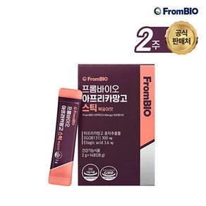 프롬바이오 아프리카망고 스틱 14포x1박스/2주, 28g, 1개