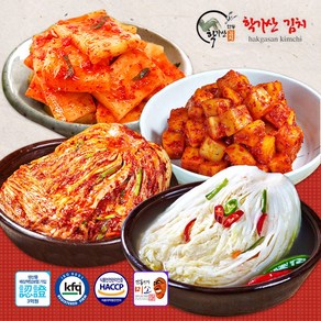 안동학가산 대상수상김치 배추 포기김치 깍두기 석박지 백김치 맛김치 다진김치 종류별, 5kg, 1개