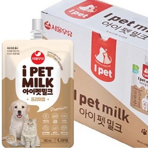 서울우유 아이펫밀크 프리미엄 펫밀크 180mlx10개 (유산균첨가), 1.8L, 1개