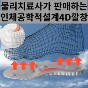 블루쿠퀸 1+1 구름을 걷는 푹신한 신발 깔창