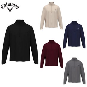 캘러웨이 (Callaway) 정품 남성용 라이트웨이트 1/4 Zip 골프 풀오버