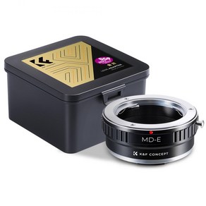 KnF MD-E 렌즈 어댑터 미놀타 MD 렌즈 - 소니 E 바디 (뒤캡옵션) Minolta MD Lens to Sony E adapter (E cap option)