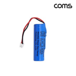 [TB423] Coms 3.7V 14500 Li-ion 충전지 리튬이온 배터리 800mAh AA 건전지 규격, 1개, 1개입