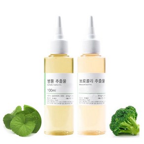 병풀추출물 o 병풀워터 모음, 병풀50ml+브로콜리50ml+저분자히알50ml, 1개