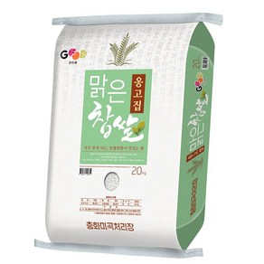 푸드앤픽 국산 찹쌀 햅찹쌀 20kg 햅쌀 찰밥, 1개