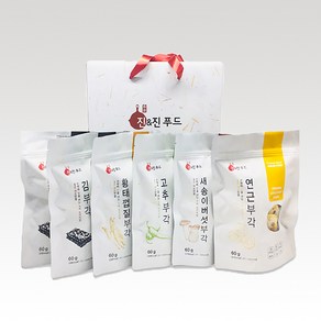 진&진푸드 진앤진푸드 6시 내고향 수제 프리미엄 부각 선물세트, 300g, 6개