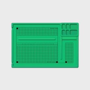 RG-400 실리콘매트 제전실리콘 정전기방지 BGA매트 PCB매트 납땜매트 솔더링매트 작업매트, 1개