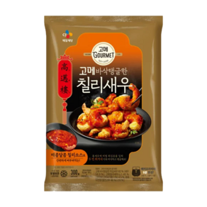 CJ 고메 바삭탱글한 칠리새우 300G, 3개