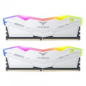 TeamGoup DDR5-6400 CL40 DELTA RGB 화이트32G(16x2), 2개